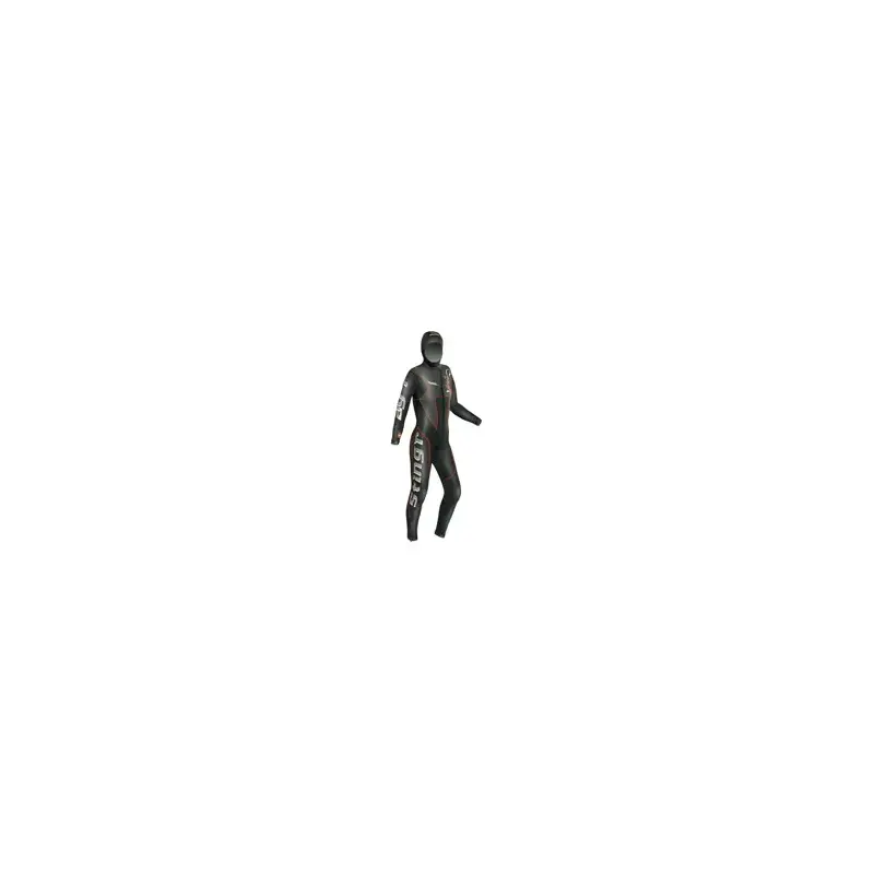 Camaro Stingray Pro 7 mm Ladies Semi Dry Overall Diving Suit-2