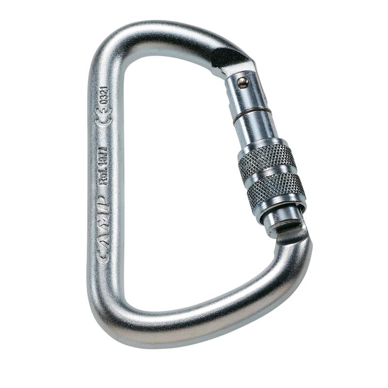 CAMP Steel DShaped Carabiners