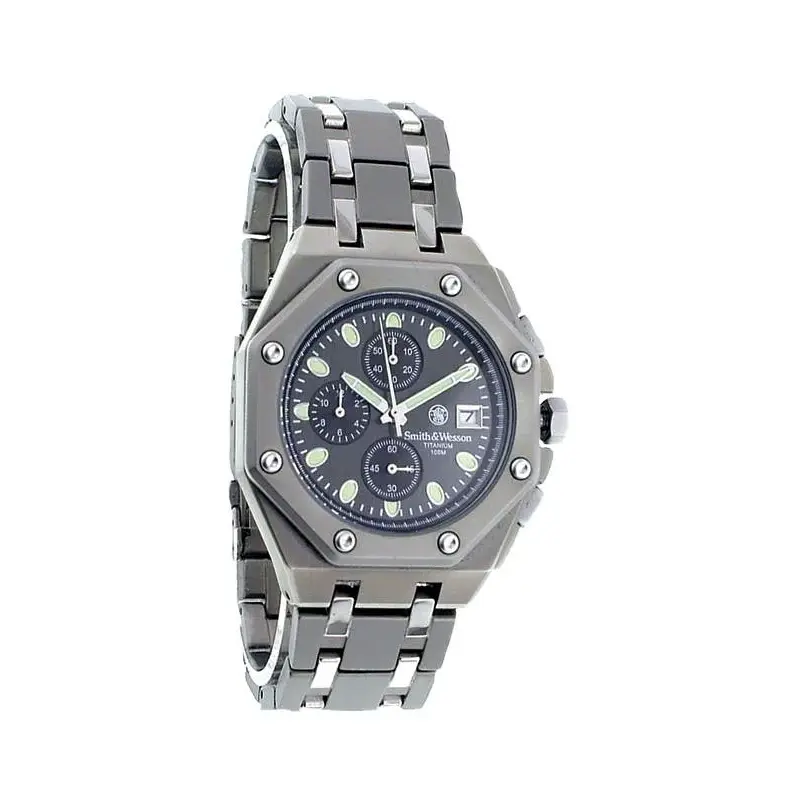 Smith & Wesson Chronograph Titanium Watch SWW10-3