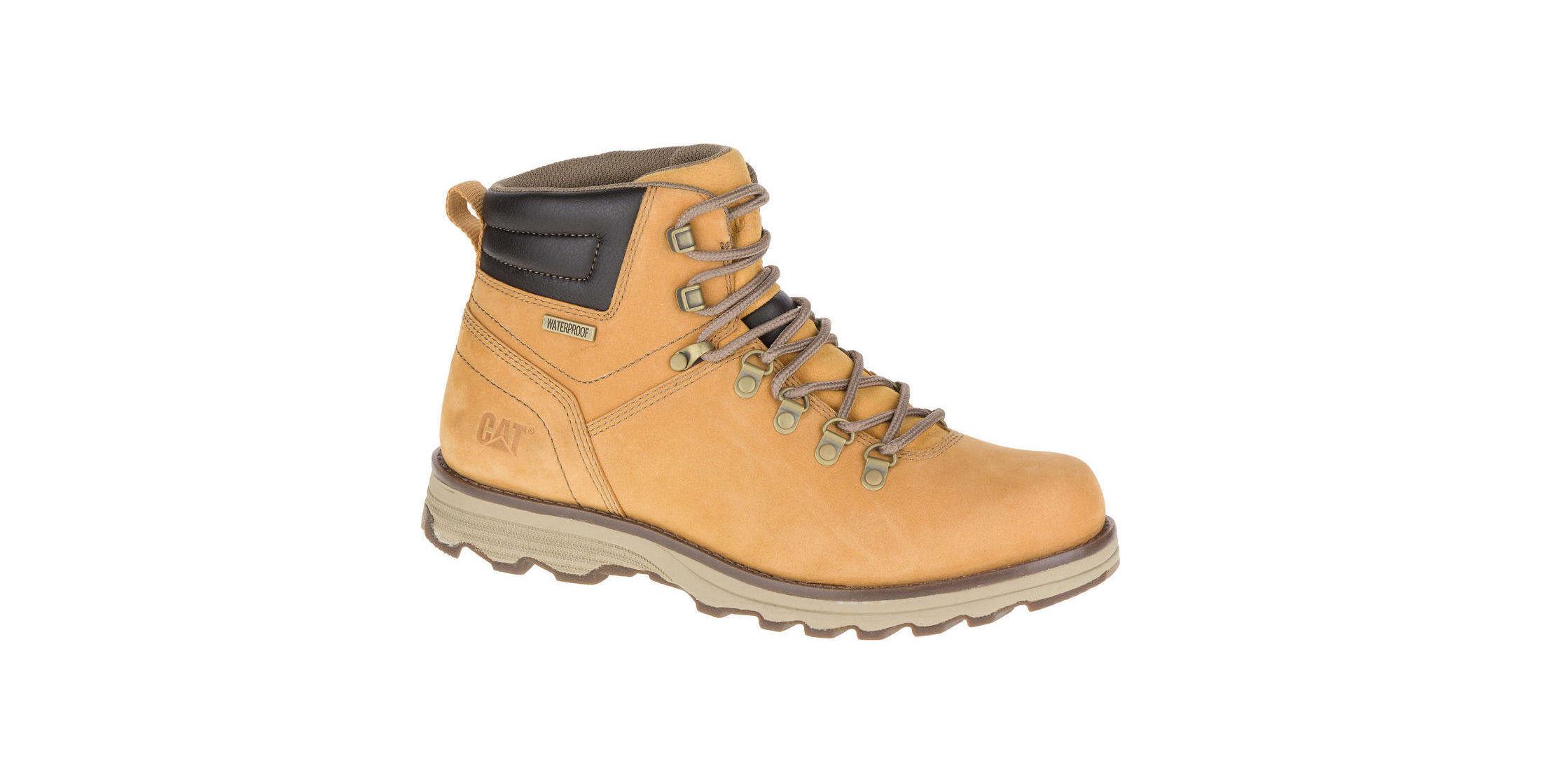 Caterpillar Mens Sire Waterproof Wide Leather Boots