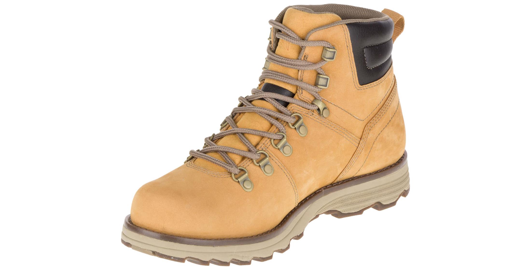 Caterpillar Mens Sire Waterproof Wide Leather Boots