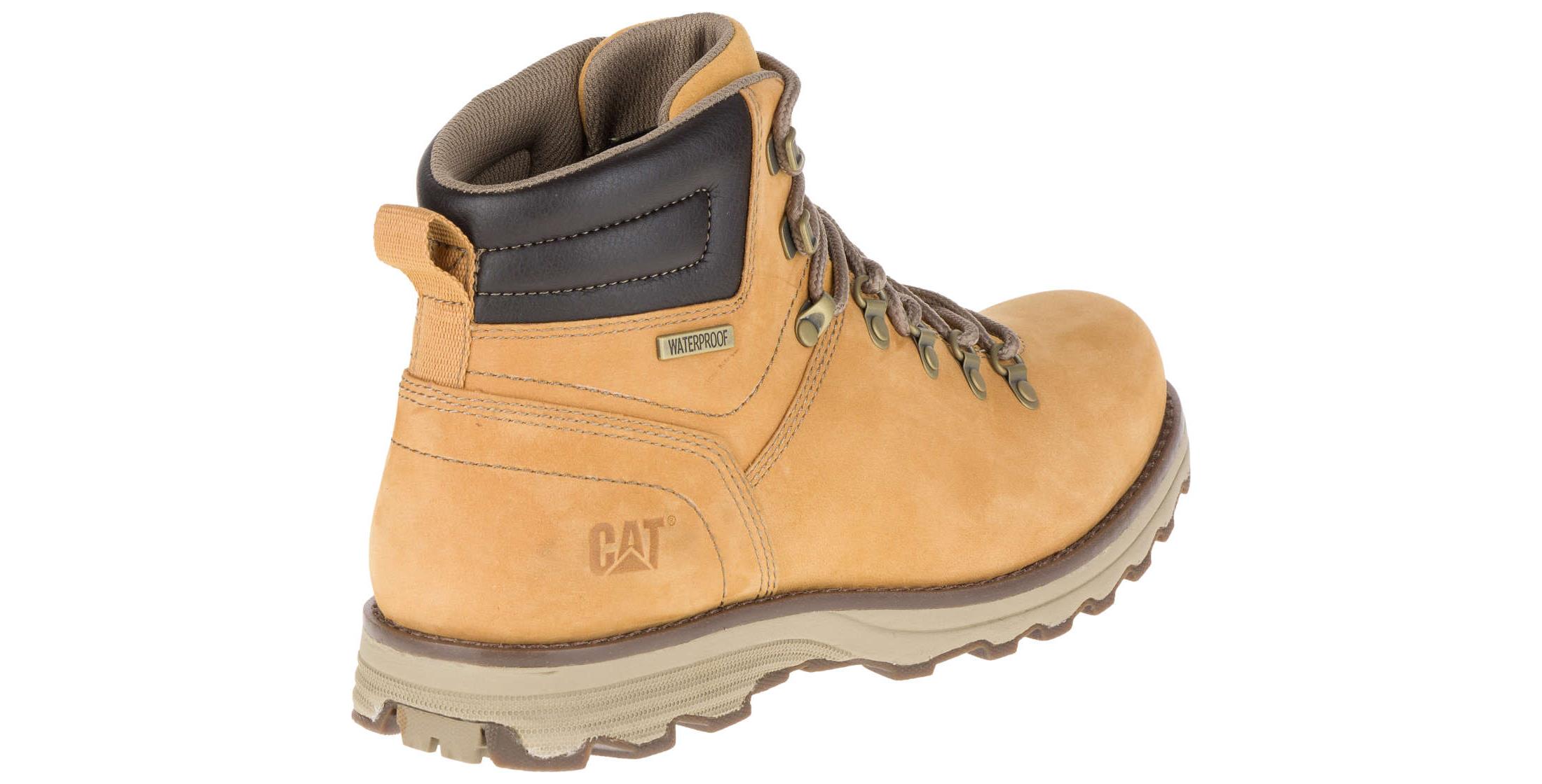 Caterpillar Mens Sire Waterproof Wide Leather Boots