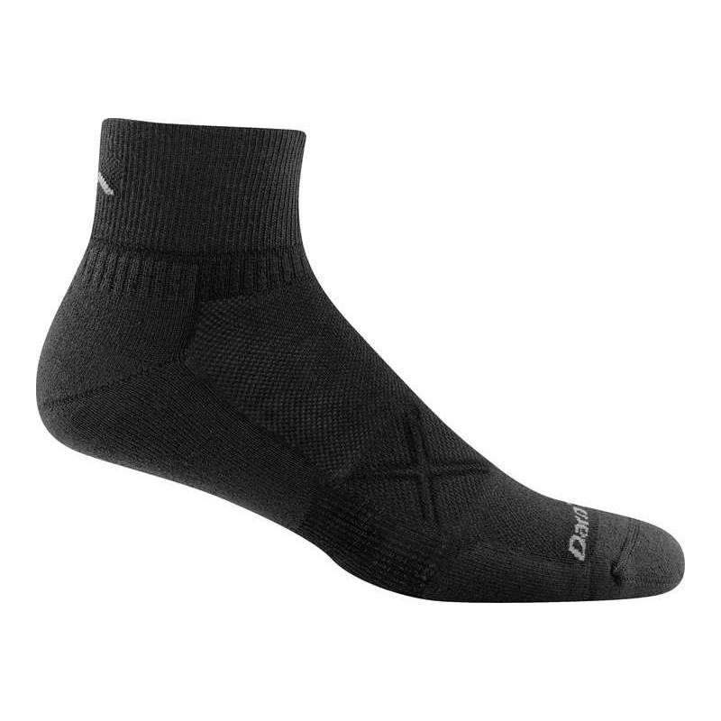 Darn Tough Mens Vertex Quarter Ultra-Light Cushion Socks-1