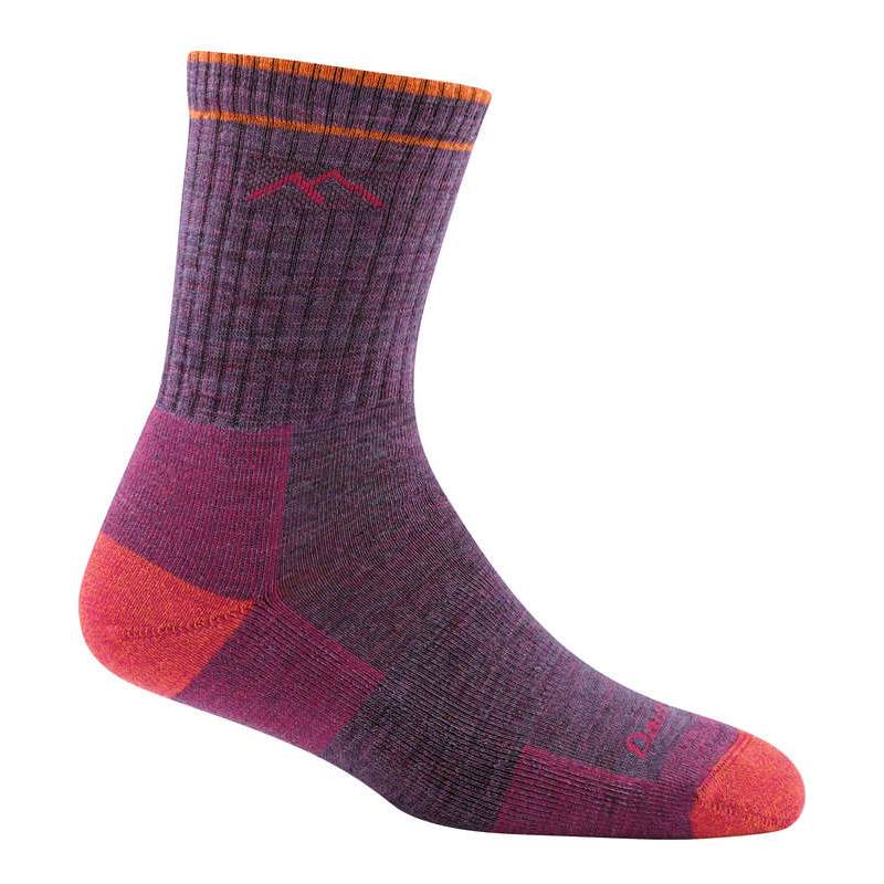 Darn Tough Womens Midweight Hiker Micro Crew Cushion Socks-1