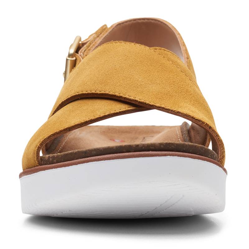 Clarks Womens Elayne Cross Sandals-4