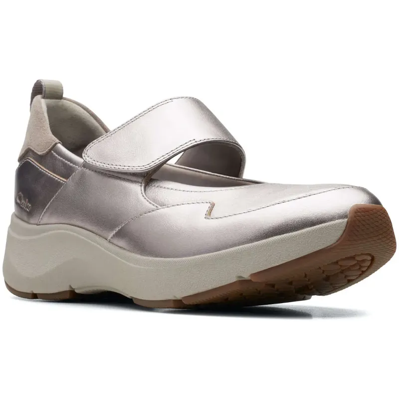 Clarks Womens Wave 2 Glide Shoes-2