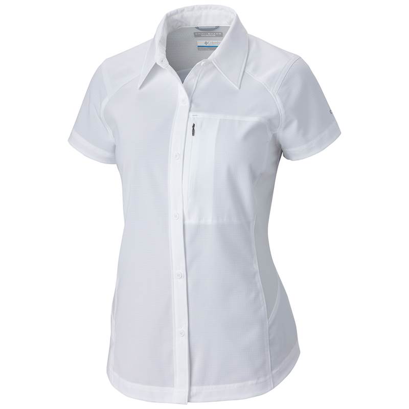 Columbia Silver Ridge Womens Short Sleeve Shirt-1