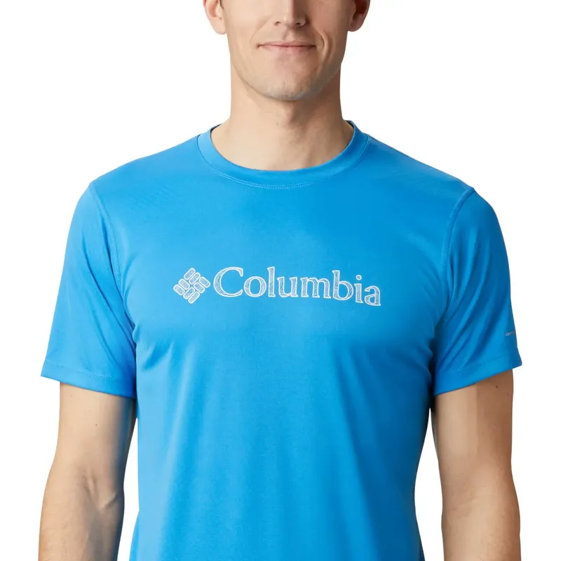 Columbia Mens Zero Rules Short Sleeve Graphic Shirt-2
