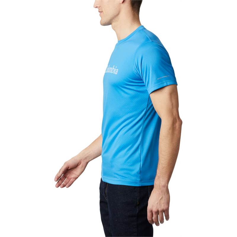 Columbia Mens Zero Rules Short Sleeve Graphic Shirt-3