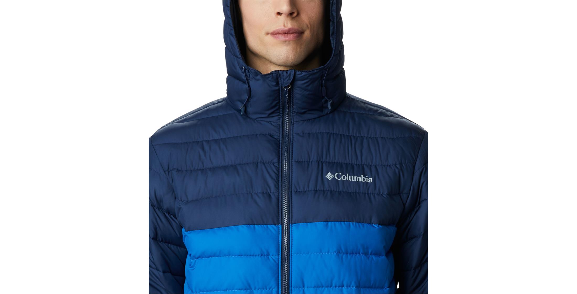 Columbia Powder Lite Mens Hooded Insulated Jacket