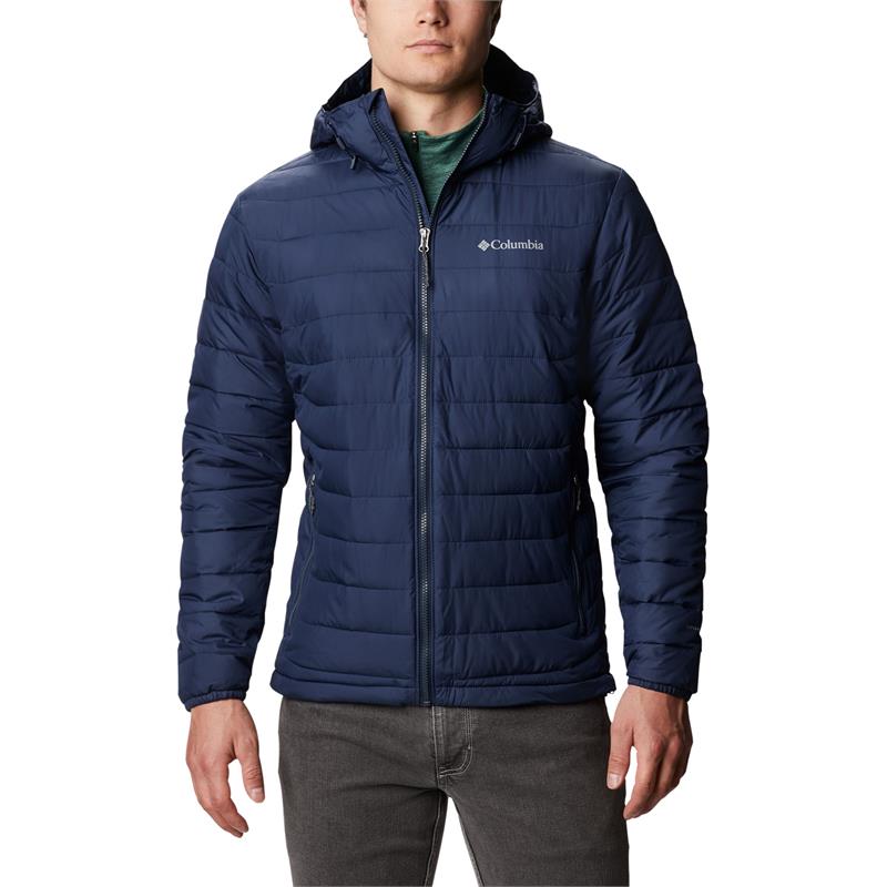 Columbia Powder Lite Mens Hooded Insulated Jacket