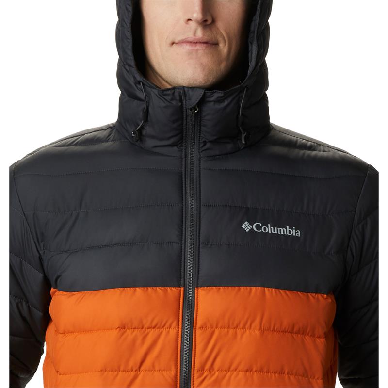 Columbia Powder Lite Mens Hooded Insulated Jacket