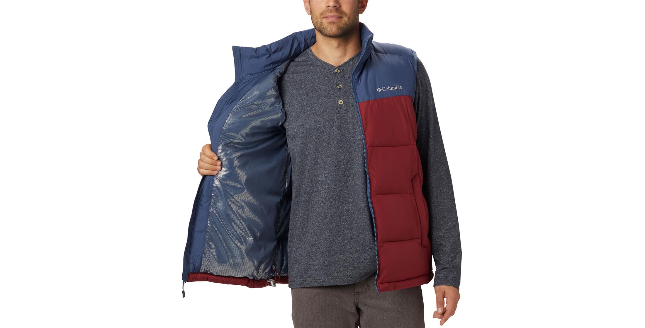 Columbia Pike Lake Mens OmniHeat Insulated Vest