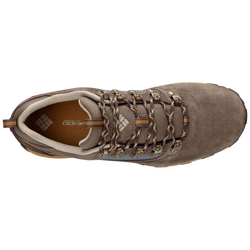 Columbia PeakFreak Venture Mens Low Suede Waterproof Hiking Shoes-2