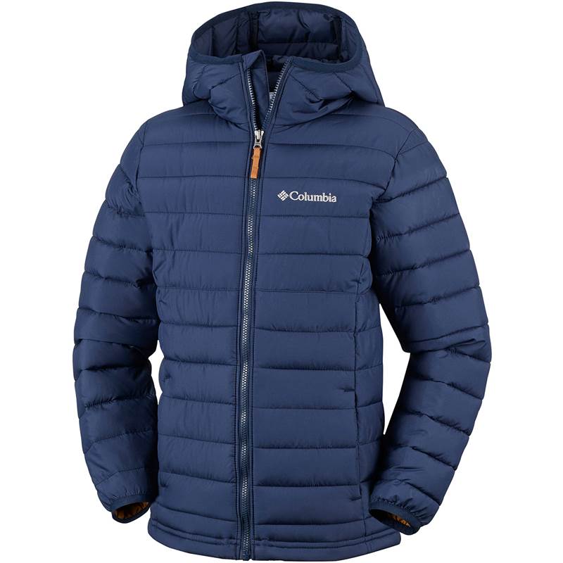 Columbia Powder Lite Boys Omni-Heat Insulated Hooded Jacket-1