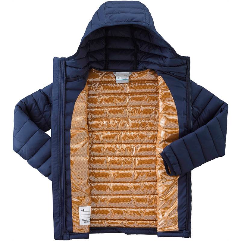 Columbia Powder Lite Boys Omni-Heat Insulated Hooded Jacket-3