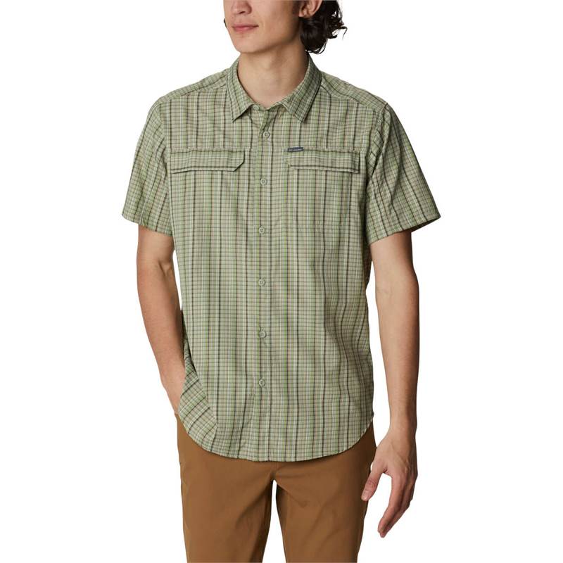 Columbia Mens Silver Ridge 2 Multi Plaid SS Shirt-1