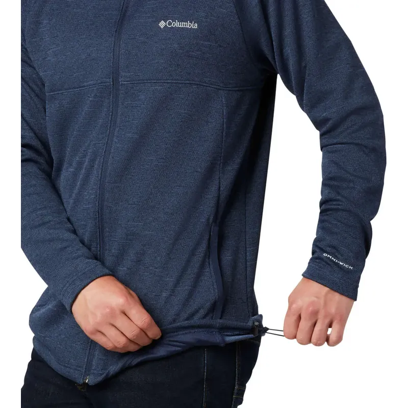 Columbia Mens Maple Lake Midlayer Full Zip Fleece Hoodie-3