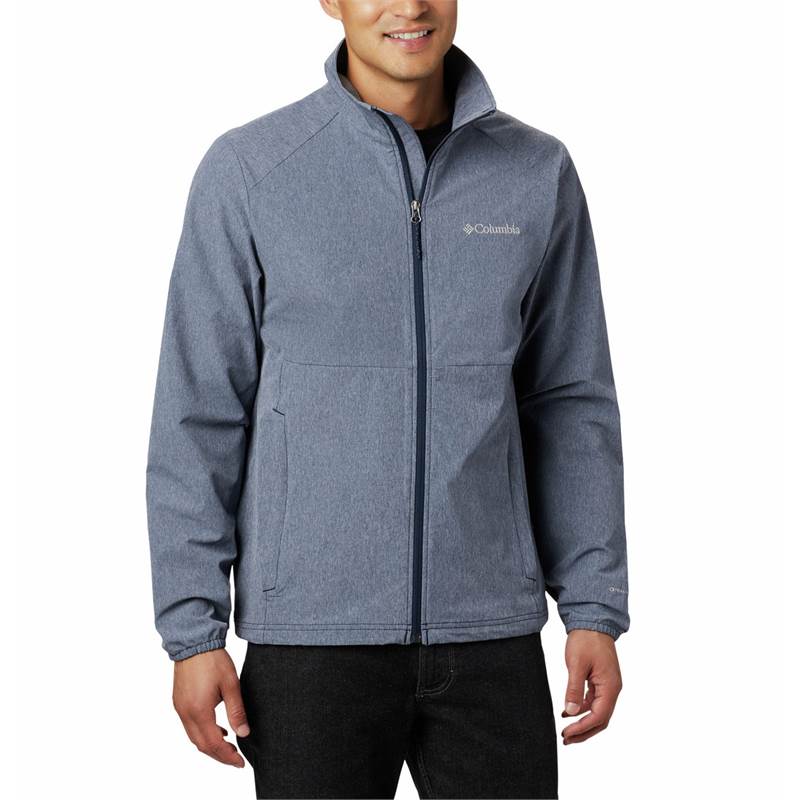 Columbia Mens Heather Canyon Non Hooded Softshell Jacket OutdoorGB