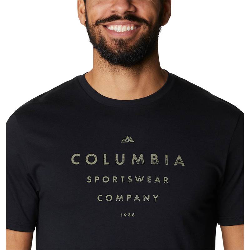 Columbia Mens Path Lake II Graphic T-Shirt-3
