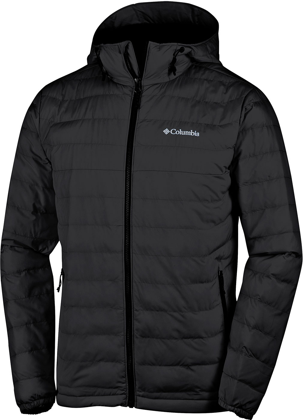 columbia powder lite mens hooded insulated jacket