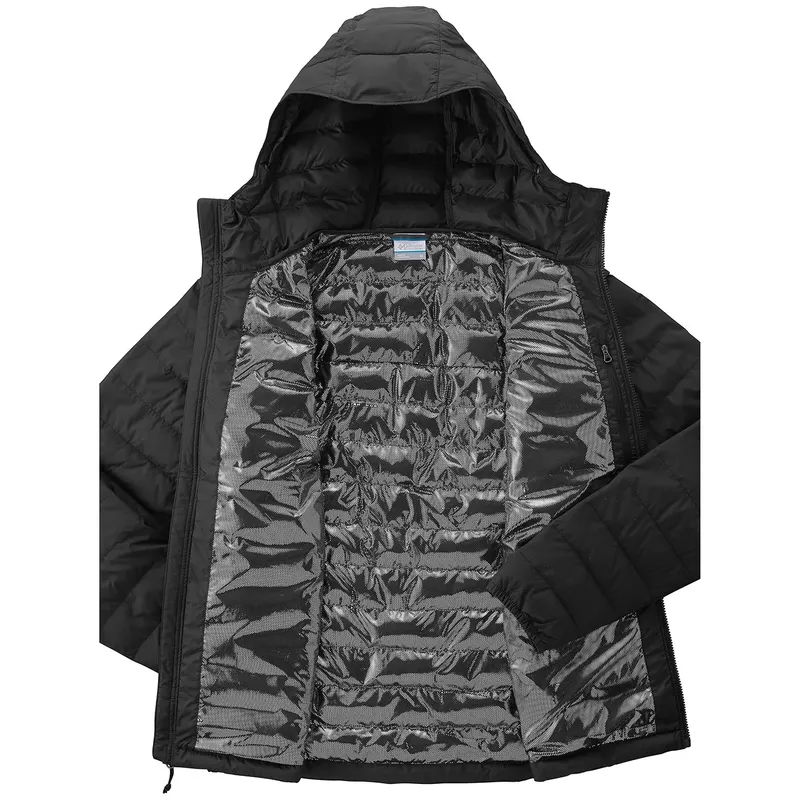 Columbia Powder Lite Mens Hooded Insulated Jacket-5