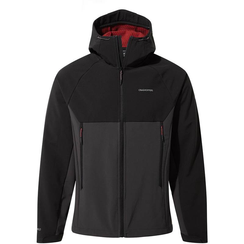 Craghoppers Mens Trent Weatherproof Hooded Jacket-4