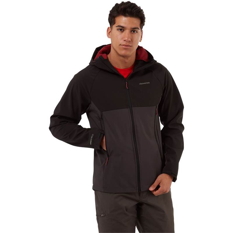 Craghoppers Mens Trent Weatherproof Hooded Jacket-5