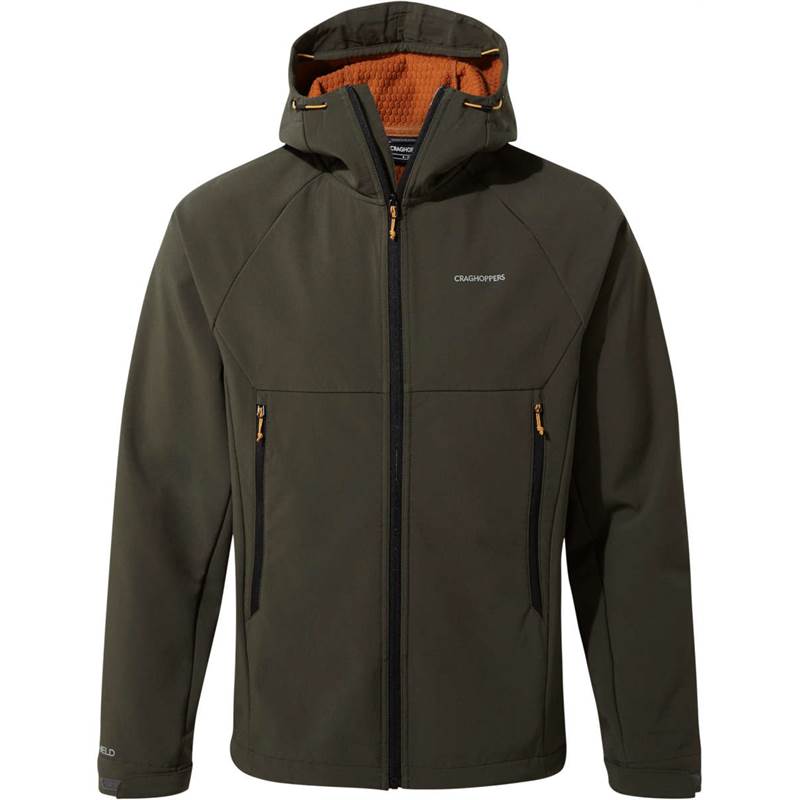 Craghoppers Mens Trent Weatherproof Hooded Jacket-1