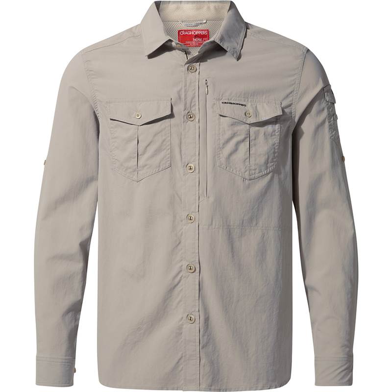 Craghoppers Mens NosiLife Adventure II Long Sleeved Shirt-1