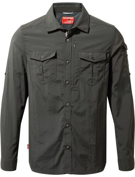 Craghoppers Kiwi Chemise à Manches Longues Chemise Homme En Craghoppers - Adventure III Chemise Pour Homme Manches Chemise Randonnée Homme