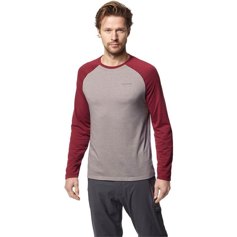 Craghoppers Mens NosiLife Bayame II Long Sleeved T-Shirt-5