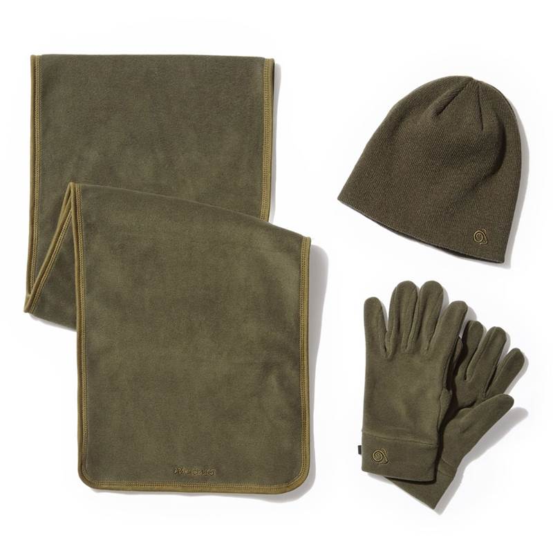 Craghoppers Essentials II Hat Scarf and Gloves Set-5