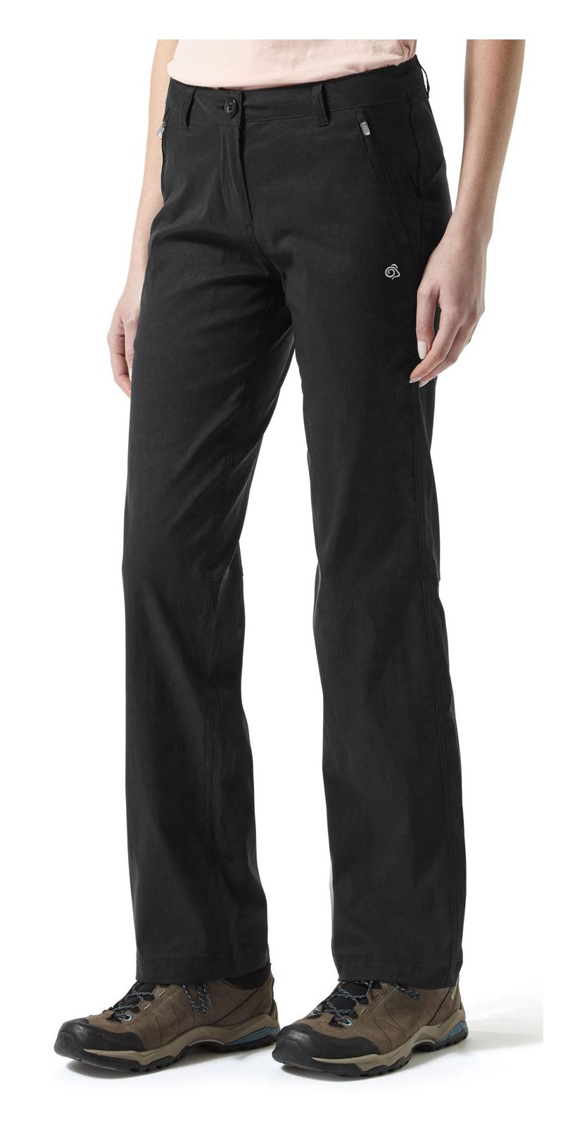Craghoppers Expert Kiwi PRO Stretch Pantaloni Da Trekking Donna - Navy, Taglia 8, UPF 40+, 4 Tasche