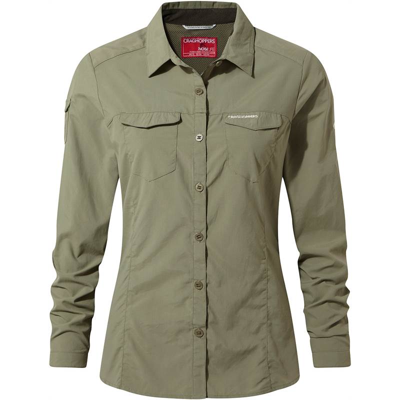 Craghoppers Womens NosiLife Adventure II Long Sleeved Shirt-3