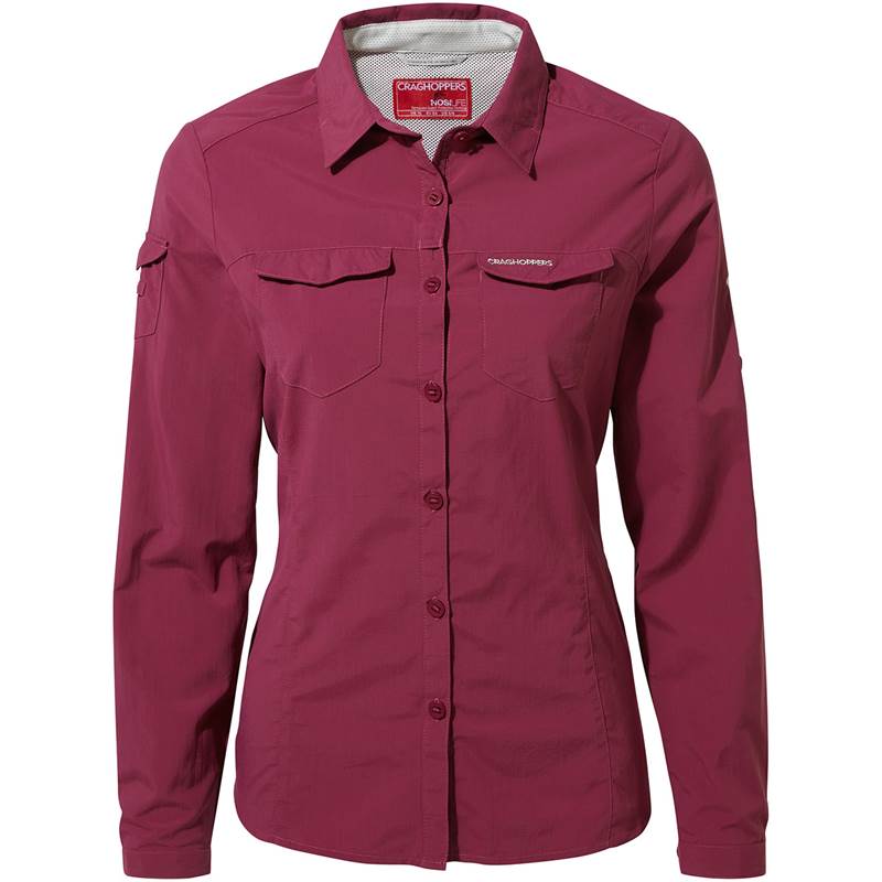 Craghoppers Womens NosiLife Adventure II Long Sleeved Shirt-4