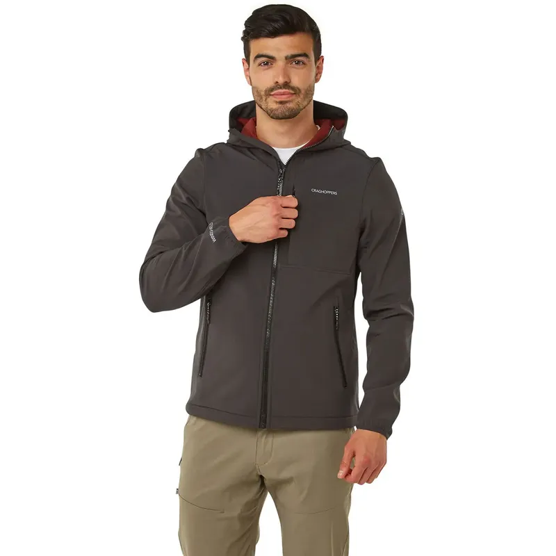 Craghoppers Mens Baird Hooded Softshell Jacket-2