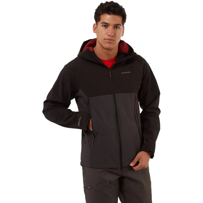 Craghoppers Mens Trent Weatherproof Hooded Jacket-5