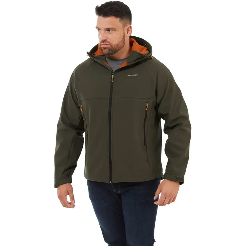 Craghoppers Mens Trent Weatherproof Hooded Jacket-2