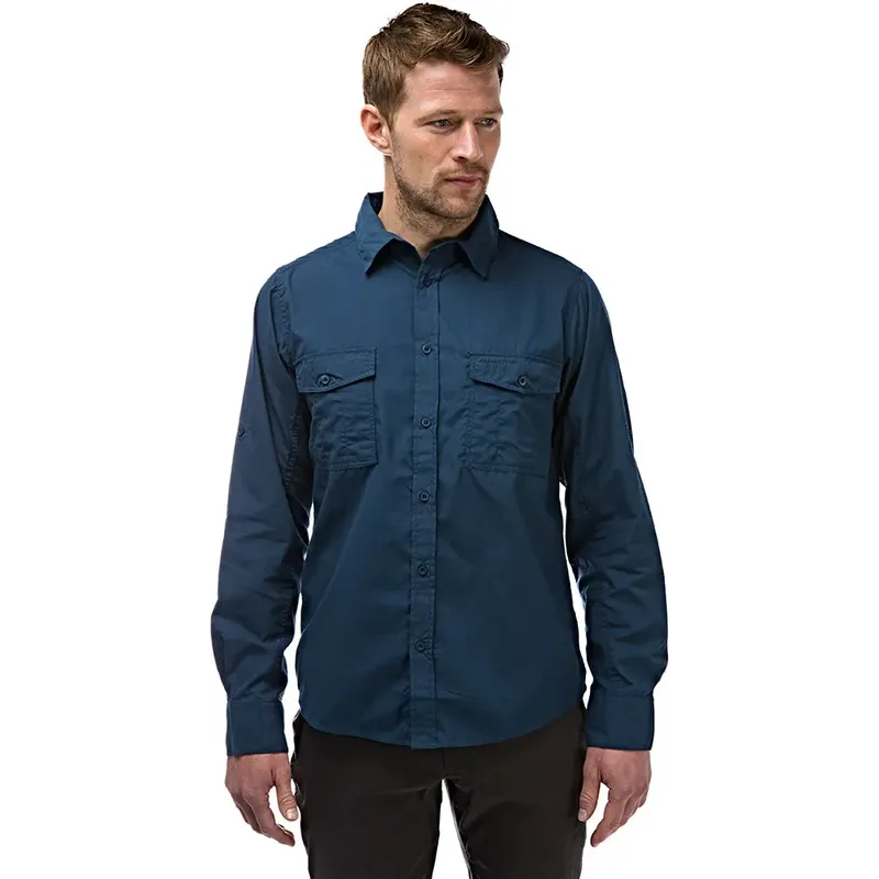 Craghoppers Mens Kiwi Long Sleeved Shirt-5