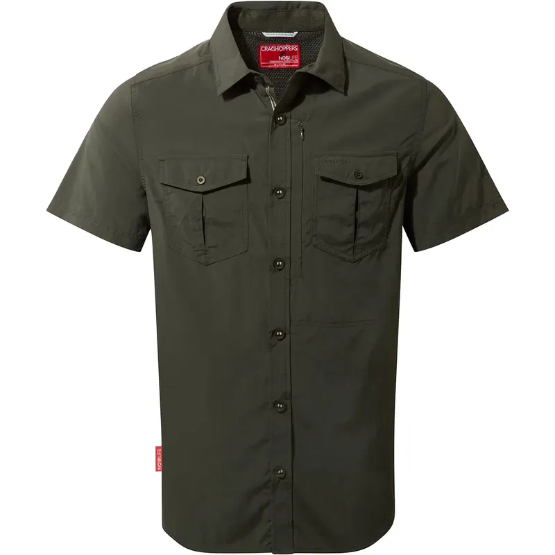 Craghoppers Mens NosiLife Adventure II Short Sleeved Shirt-3