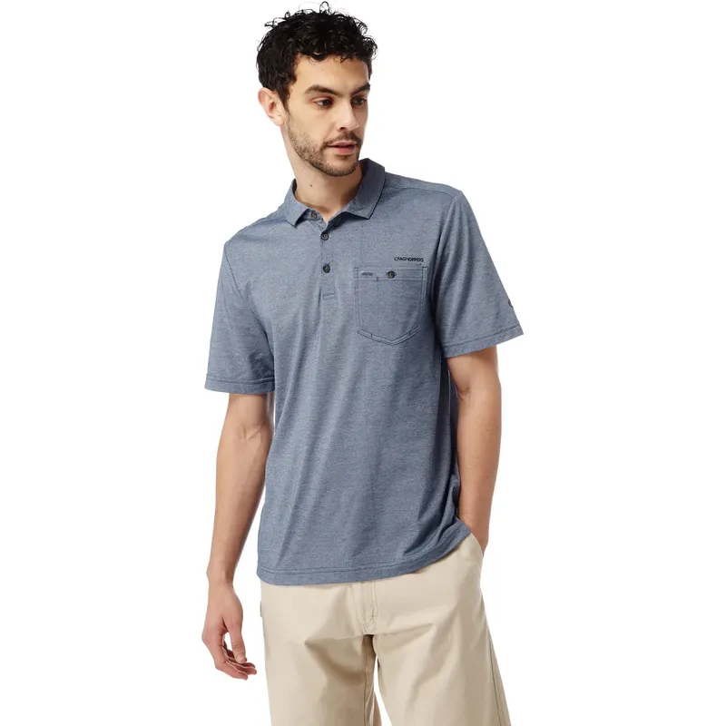 Craghoppers Mens NosiLife Gilles Short-Sleeved Polo-2