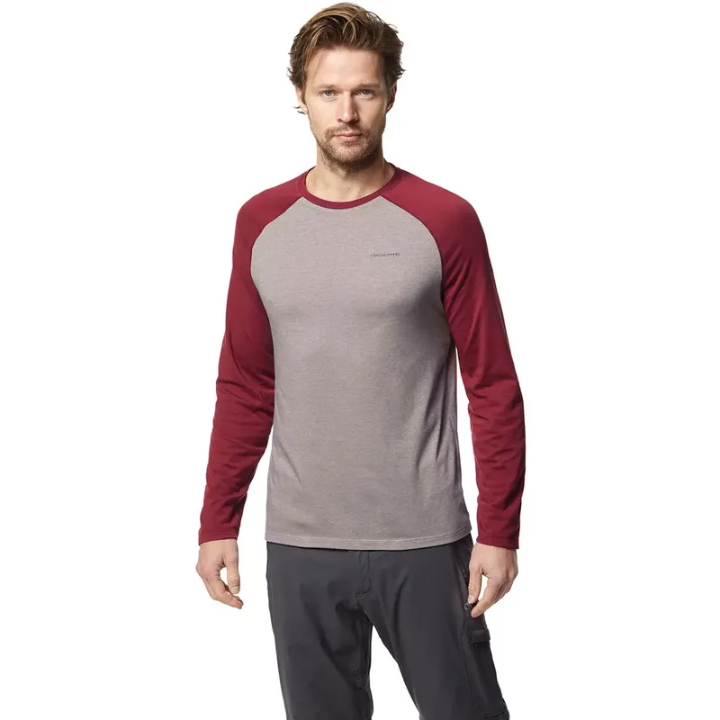 Craghoppers Mens NosiLife Bayame II Long Sleeved T-Shirt-5