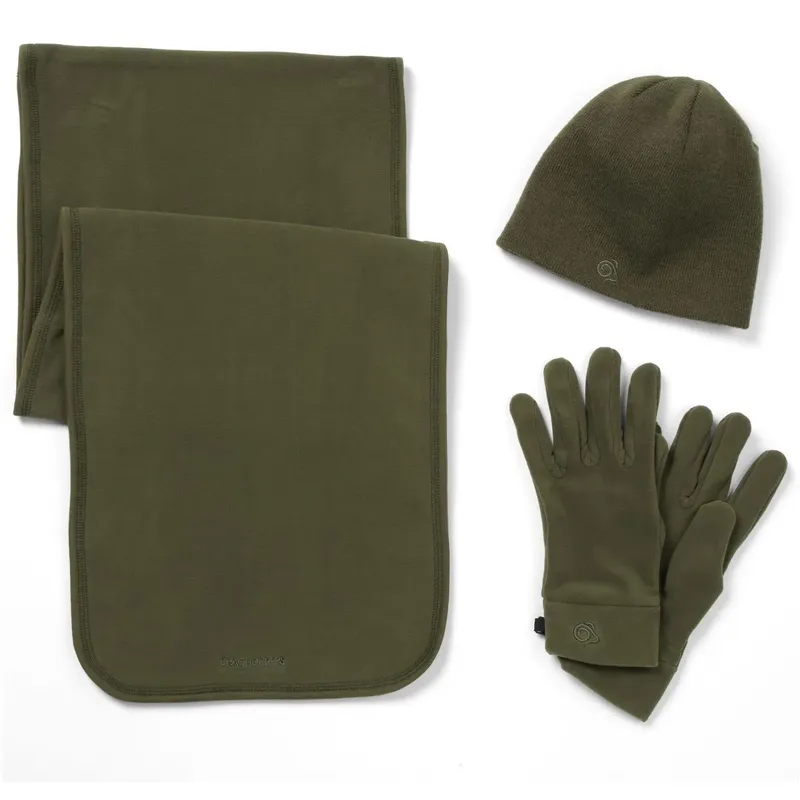 Craghoppers Essentials II Hat Scarf and Gloves Set-3