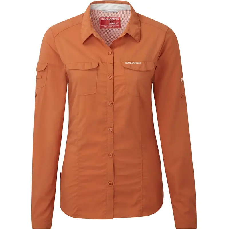 Craghoppers Womens NosiLife Adventure Long Sleeved Shirt-4