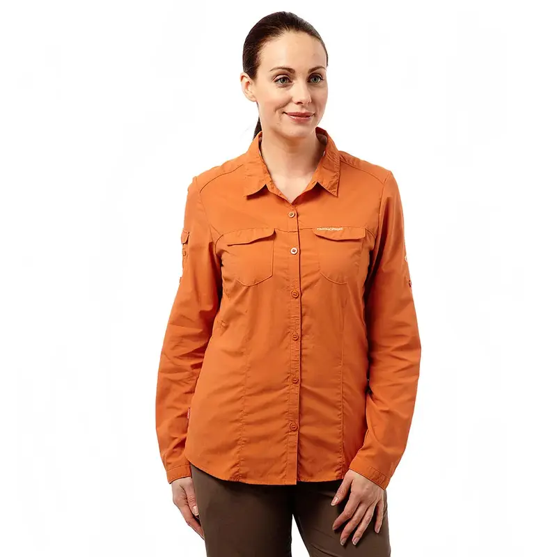 Craghoppers Womens NosiLife Adventure Long Sleeved Shirt-5