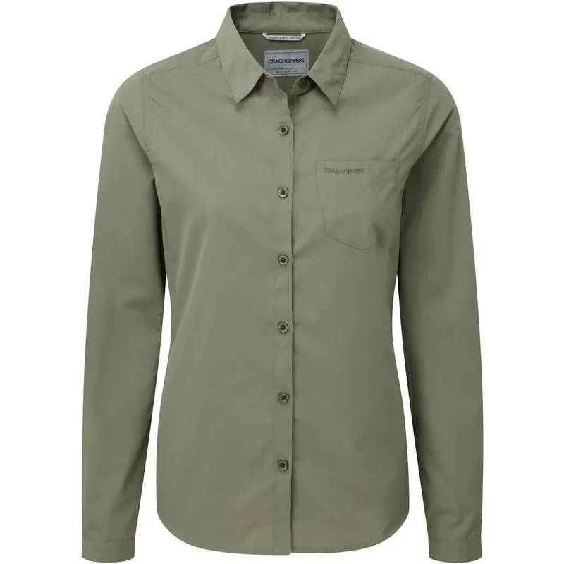 Craghoppers Womens Kiwi Long-Sleeved Shirt-4