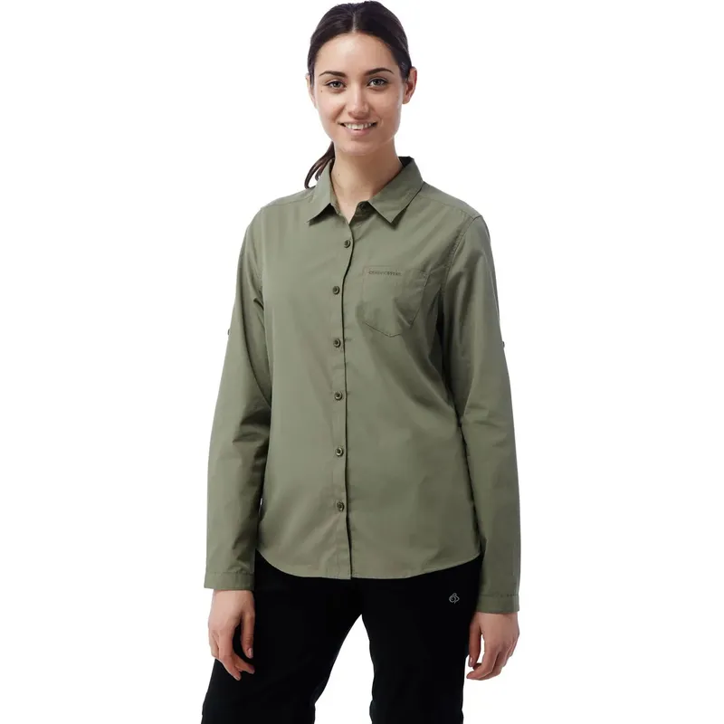 Craghoppers Womens Kiwi Long-Sleeved Shirt-5