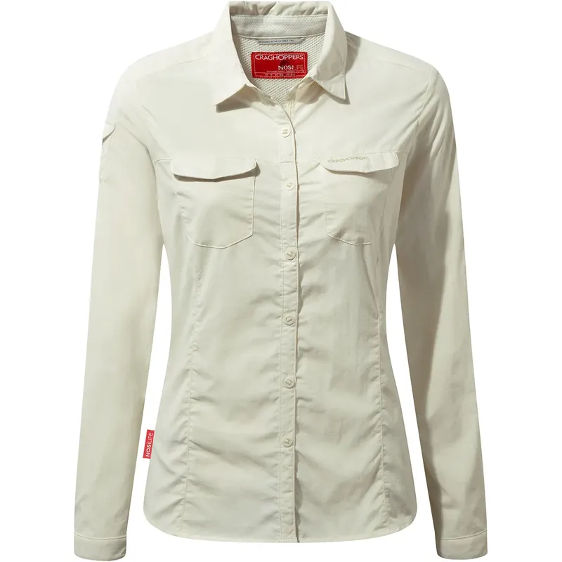 Craghoppers Womens NosiLife Adventure II Long Sleeved Shirt-2