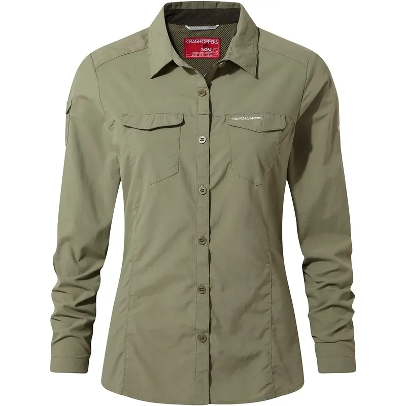 Craghoppers Womens NosiLife Adventure II Long Sleeved Shirt-3